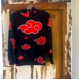 Naruto hooded sweatshirt with pocket